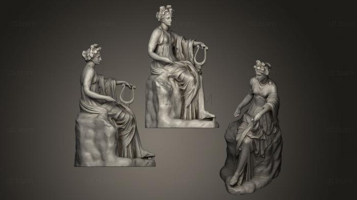 Статуи античные и исторические Эрато
